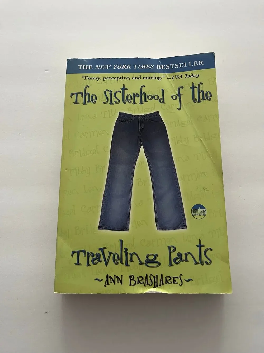 The Sisterhood of the Traveling Pants by Ann Brashares Paperback Book